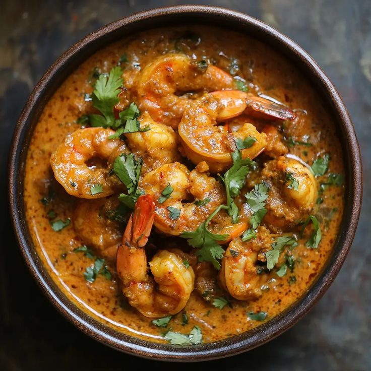 Tiger King Prawn & Unripe Mango Curry