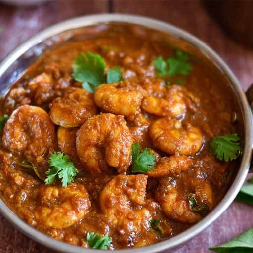 Tiger King Prawn Masala.
